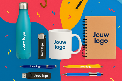 Promotieartikelen met logo – pennen, mokken en tassen bedrukt voor bedrijven in Den Bosch en omgeving